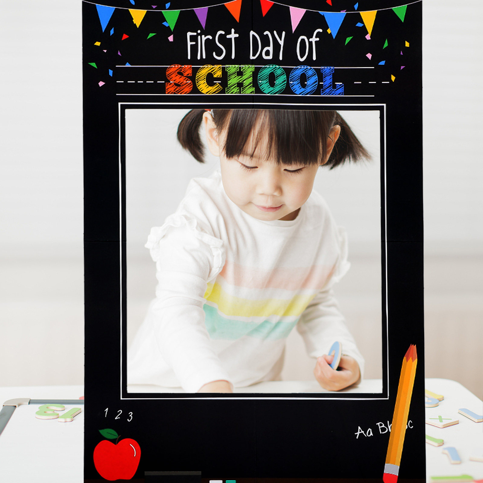 Photo Booth Frame - Funny Bright Color Photo Booth Frame