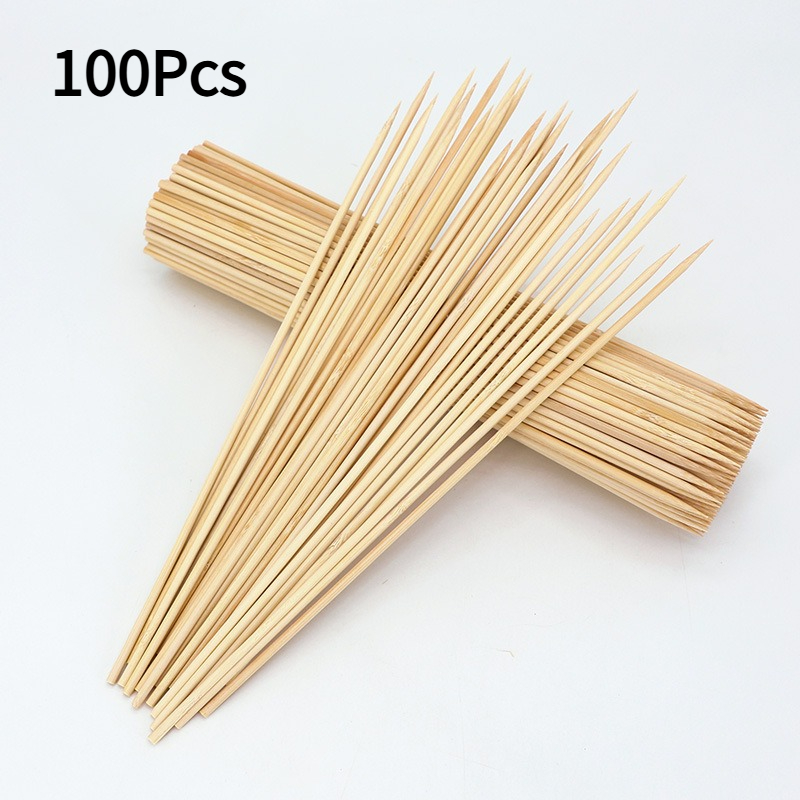 100Pcs Disposable Bamboo Skewe - Cotton Candy Cone recension och pris