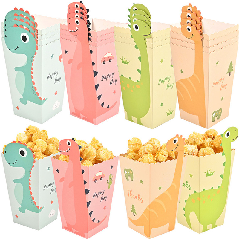 4Pcs Cartoon Dinosaur Boxes Di - Event Party Box recension och pris