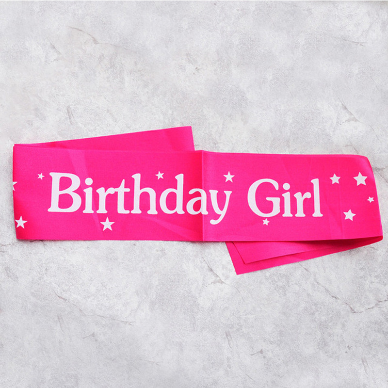 Birthday Girl Ribbons Shoulder - Birthday Sash Glitter recension och pris