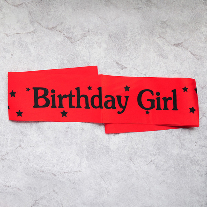 Birthday Girl Ribbons Shoulder - Birthday Sash Glitter recension och pris