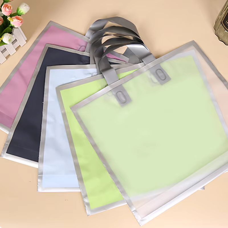 50Pcs Frosted hand shopping ba - Party Event Supply Store recension och pris