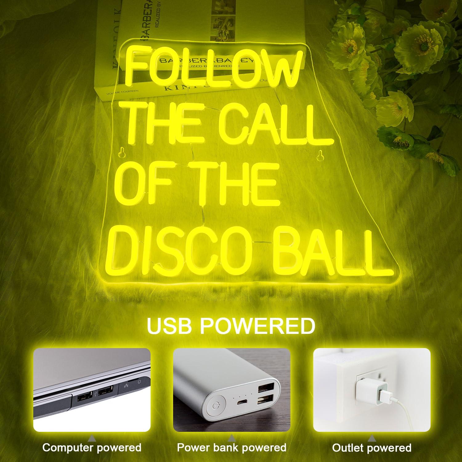 Follow The Call Of The Disco B - Neon Sign Party recension och pris