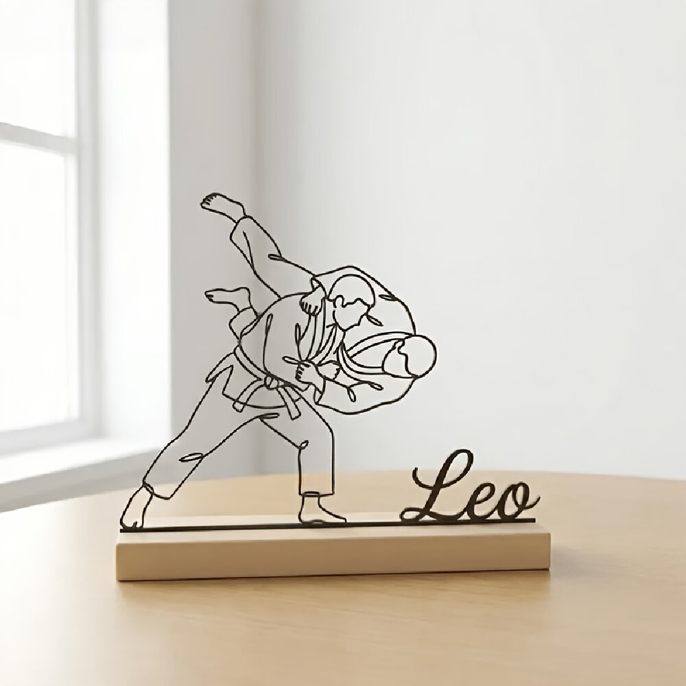 Custom Engraved Judo Martial A - Eve Party recension och pris