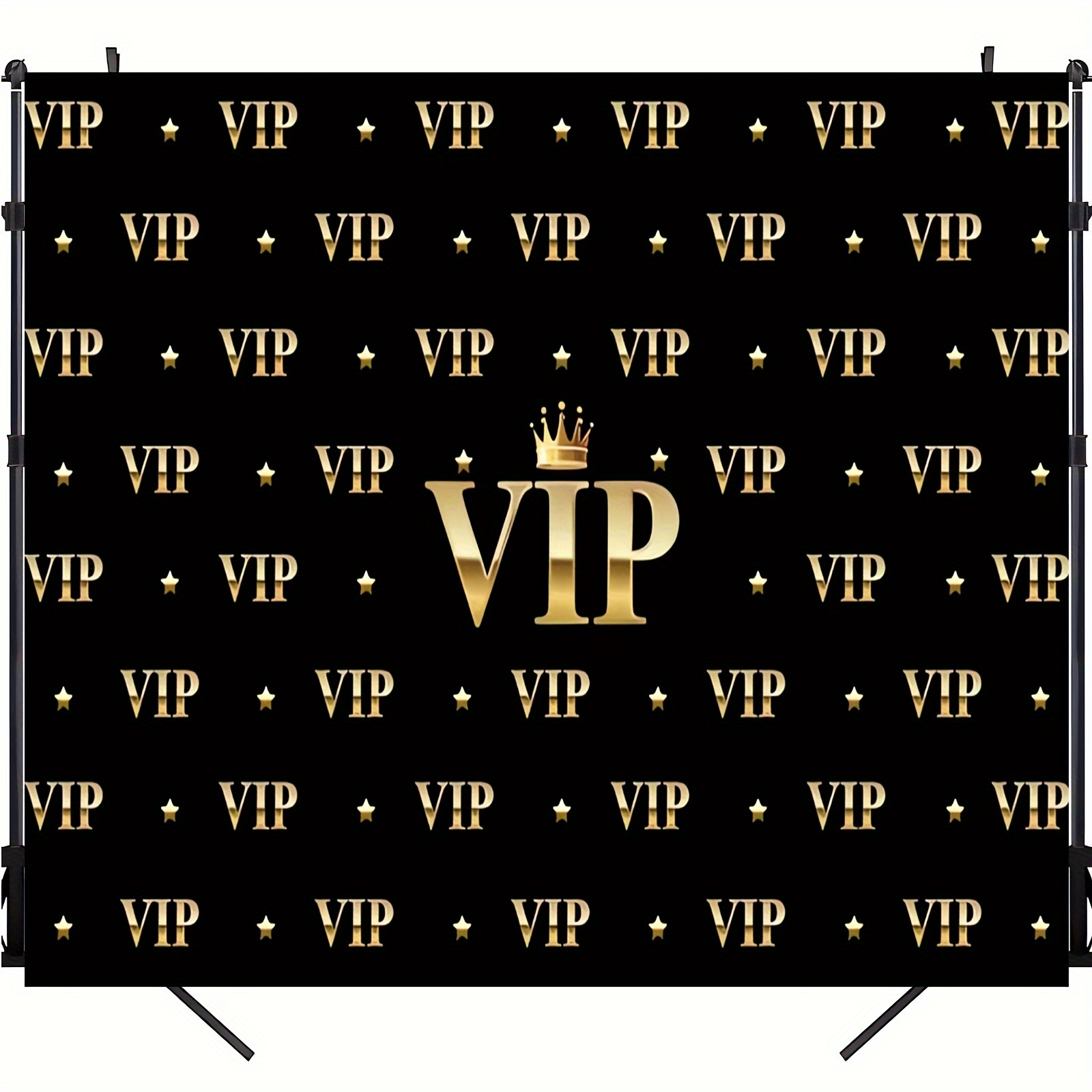VIP Royal Crown Black Gold Tap - Party Banner Gold recension och pris