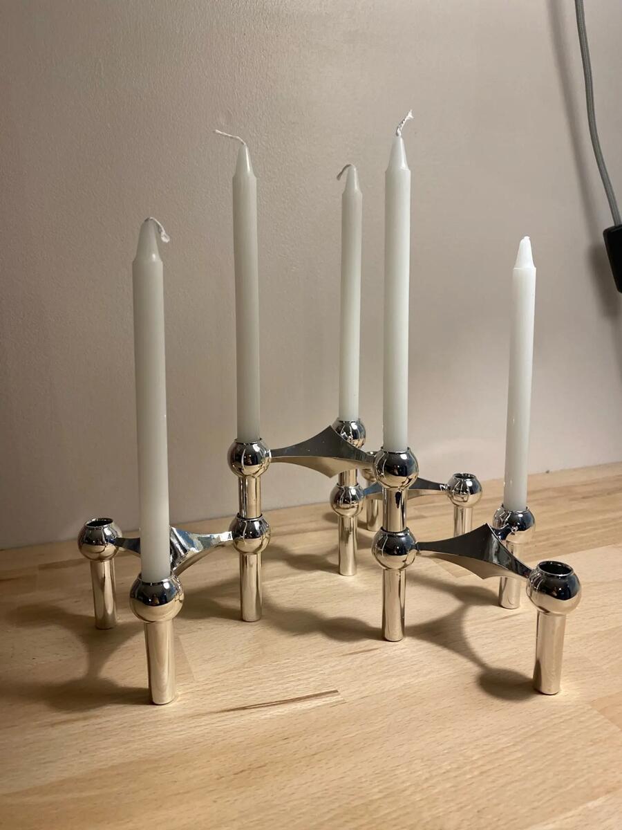 Metal Candle Holder Nordic Mol - Centerpiece Stick recension och pris