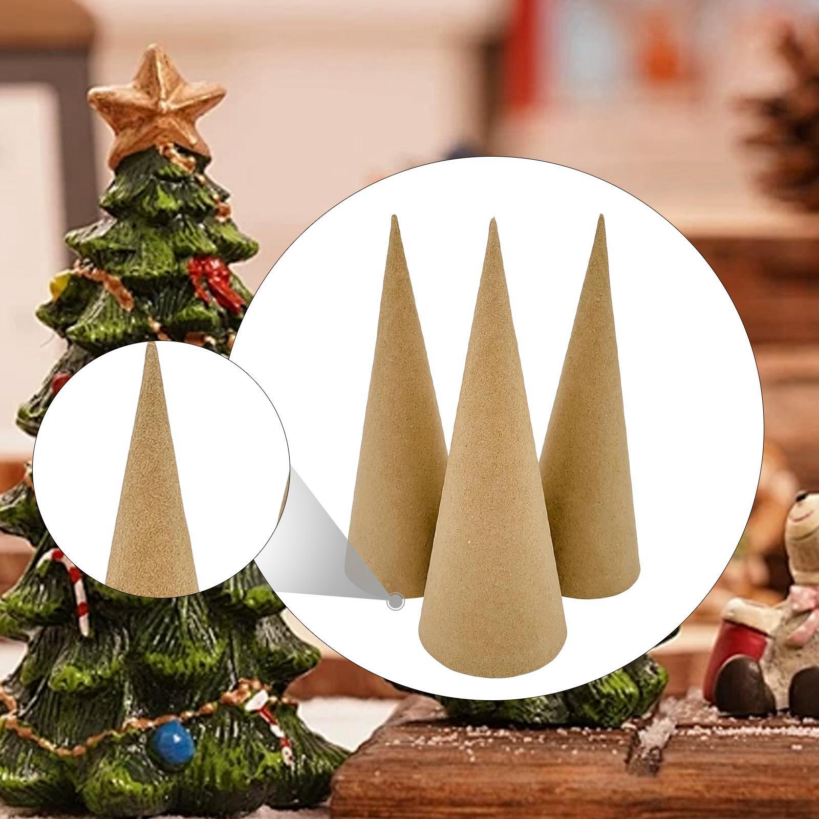3x Paper Mache Cones, Open Bot - Cotton Candy Cone recension och pris