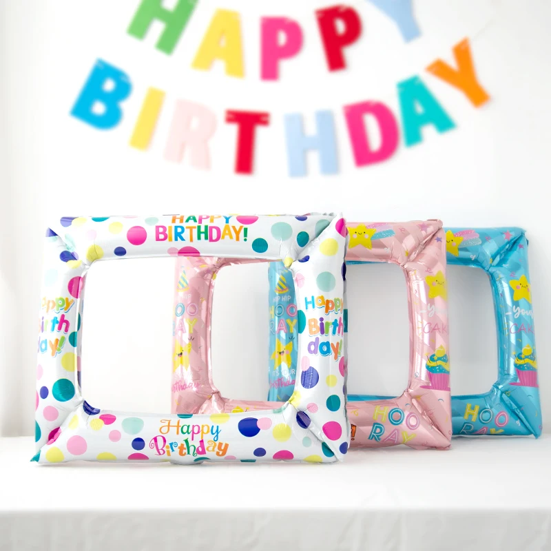 Photo Frame Ballons Children's - Photo Booth Frame recension och pris