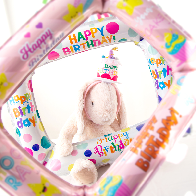 Photo Frame Ballons Children's - Photo Booth Frame recension och pris
