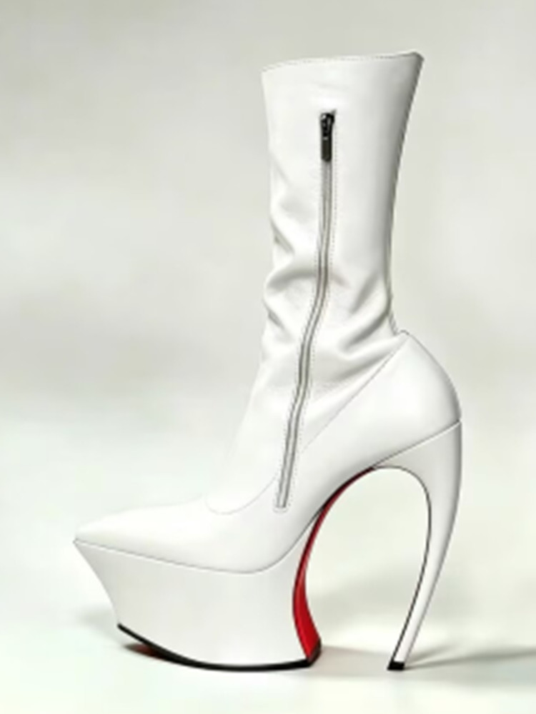 Ladies' Thick Soled Pointed Pl - Eve Party recension och pris