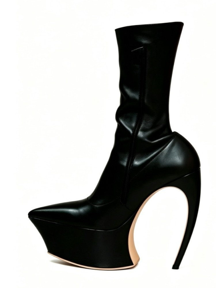 Ladies' Thick Soled Pointed Pl - Eve Party recension och pris