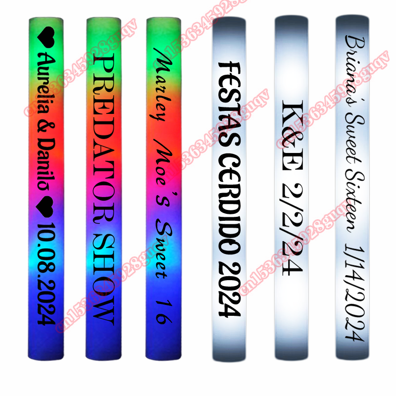 30Pcs LED Foam Sticks White Li - Centerpiece Stick recension och pris
