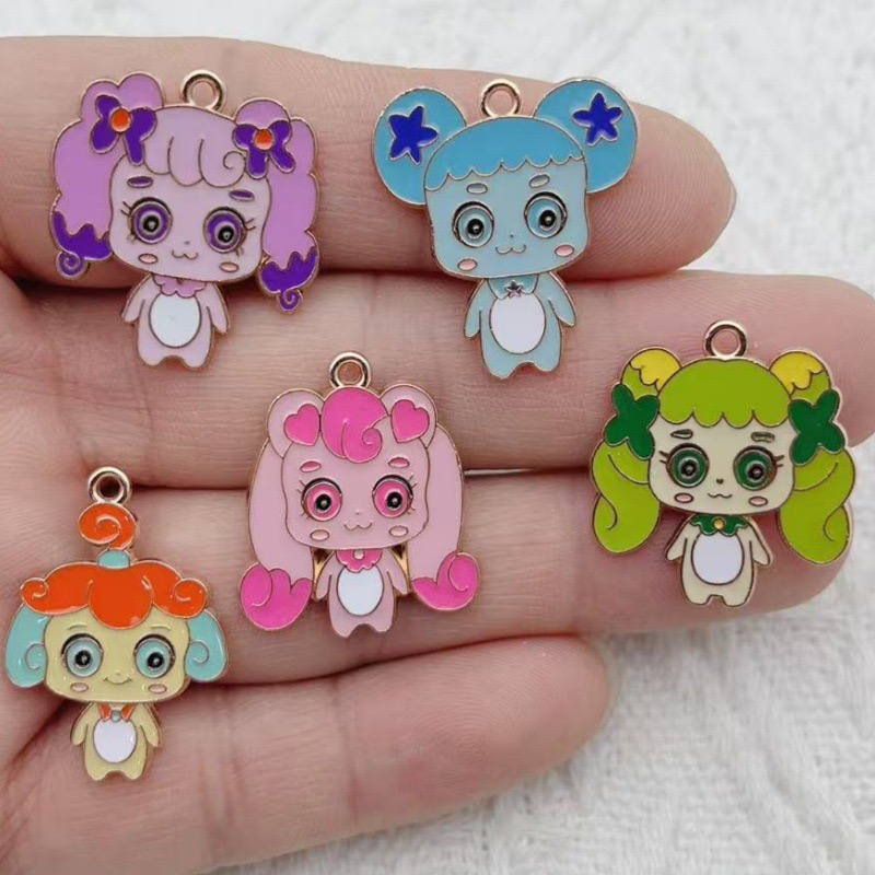 10pcs Cartoon Cute Drip Oil Al - Event Party recension och pris