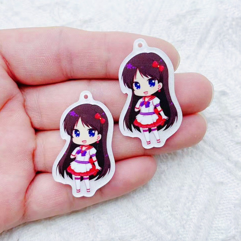 10pcs Acrylic Cartoon Accessor - Event Party recension och pris