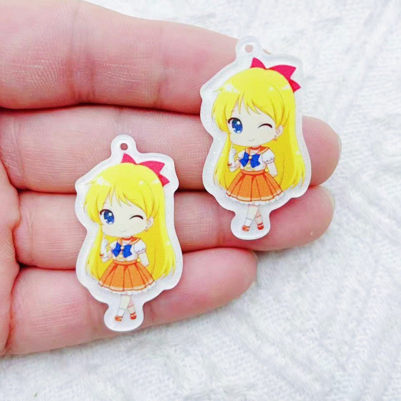 10pcs Acrylic Cartoon Accessor - Event Party recension och pris