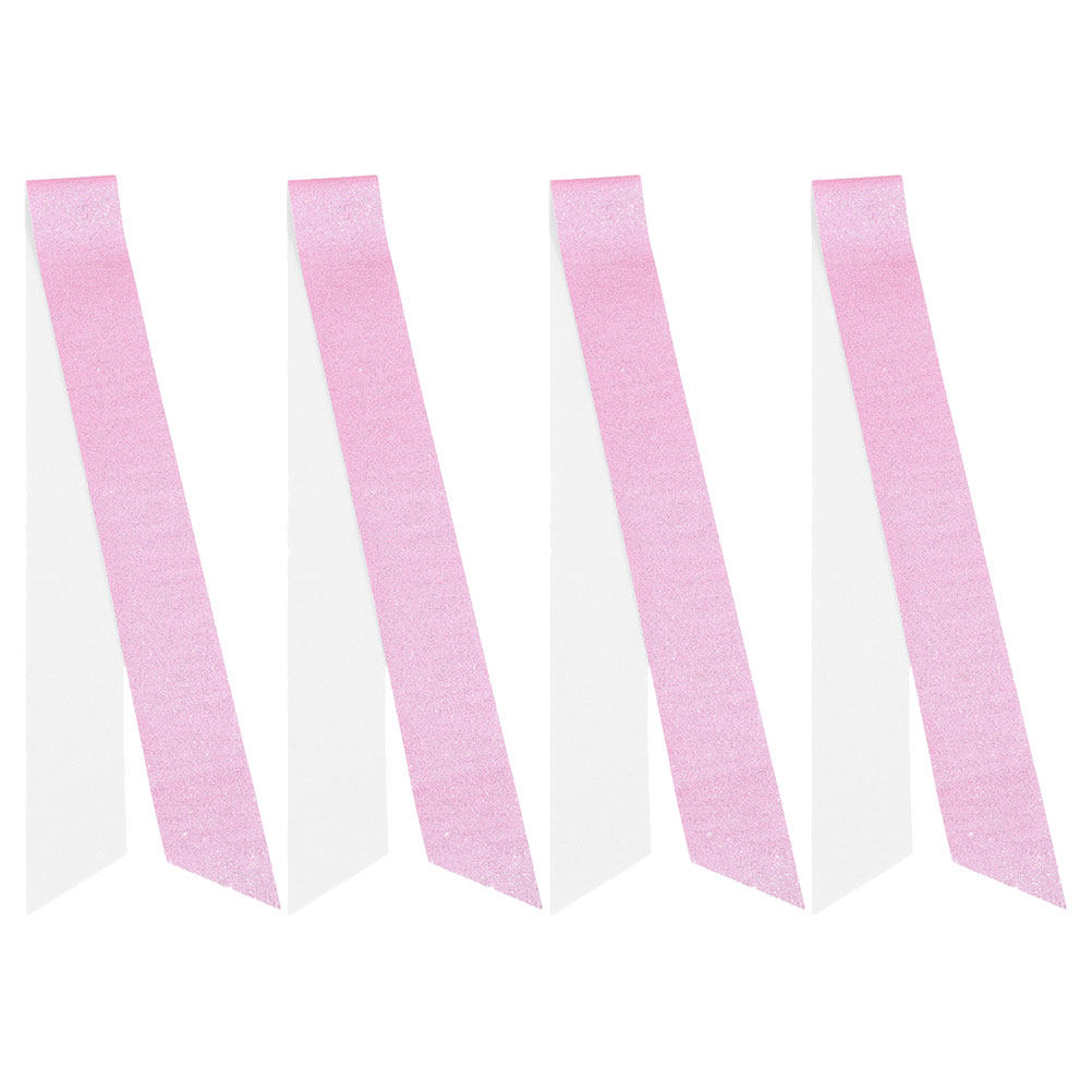 4Pcs Blank Glitter Sash DIY Sa - Birthday Sash Glitter recension och pris