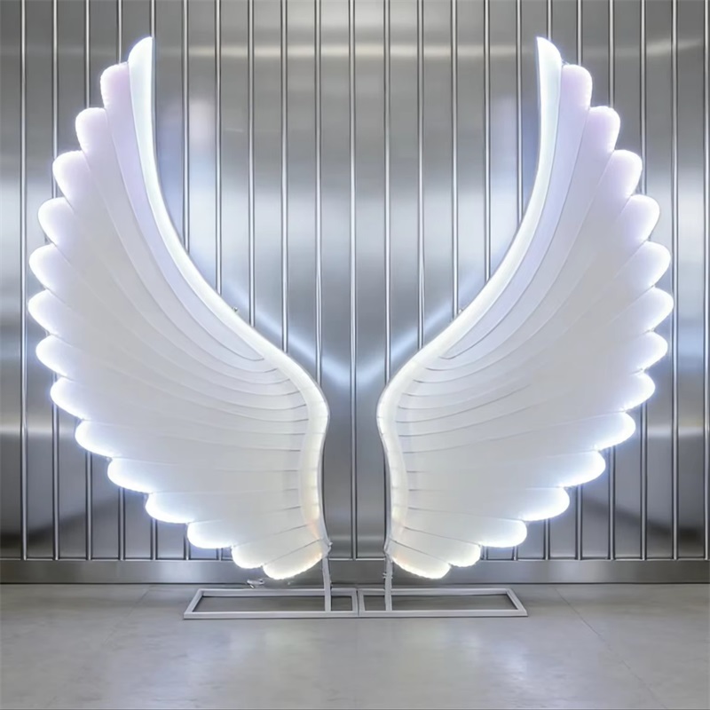 Glowing Angel Wings Light Prop - Event & Party Supply recension och pris