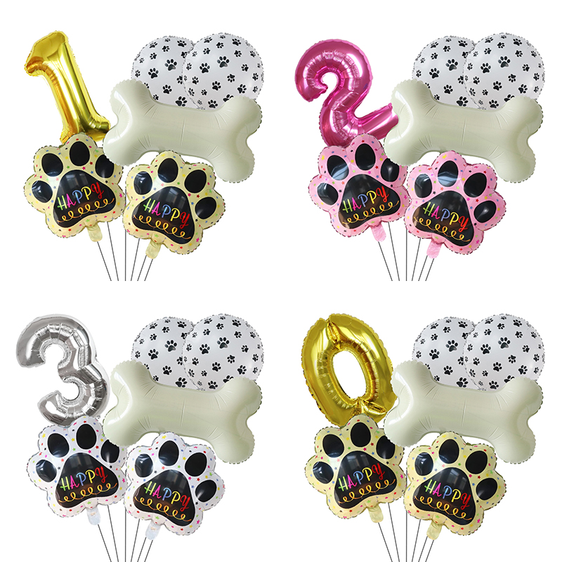 Gold WOOF Balloons, Dog Birthd - Let'S Party Event Supply recension och pris