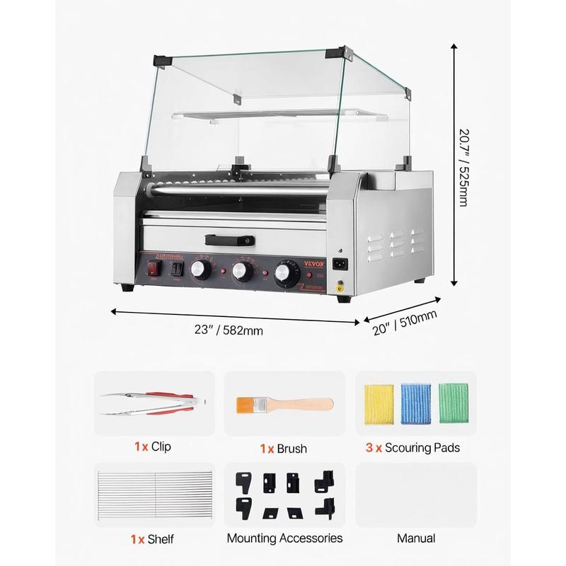 Sausage Grilling Machine 23x19 - Event Party Box recension och pris