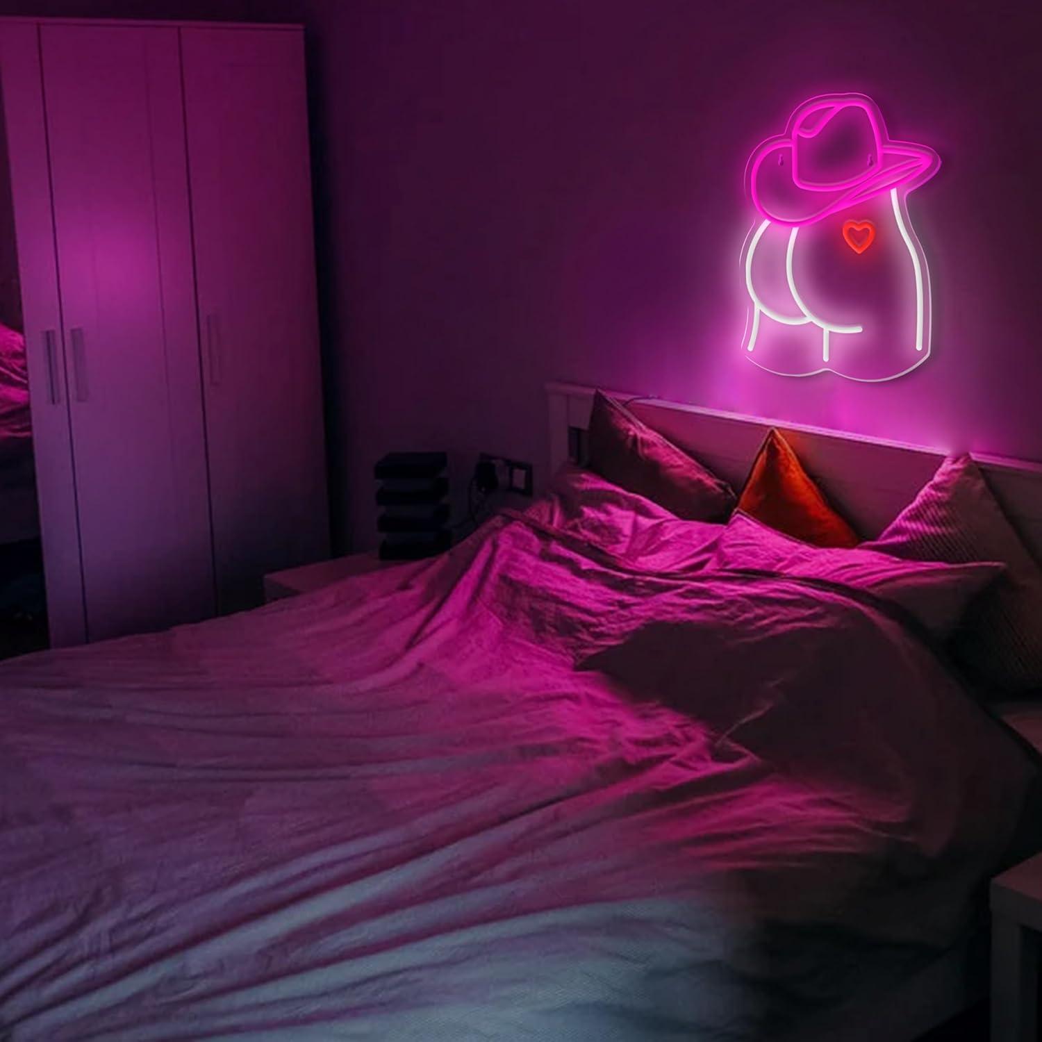Cowgirl Neon Sign Dimmable LED - Neon Sign Party recension och pris