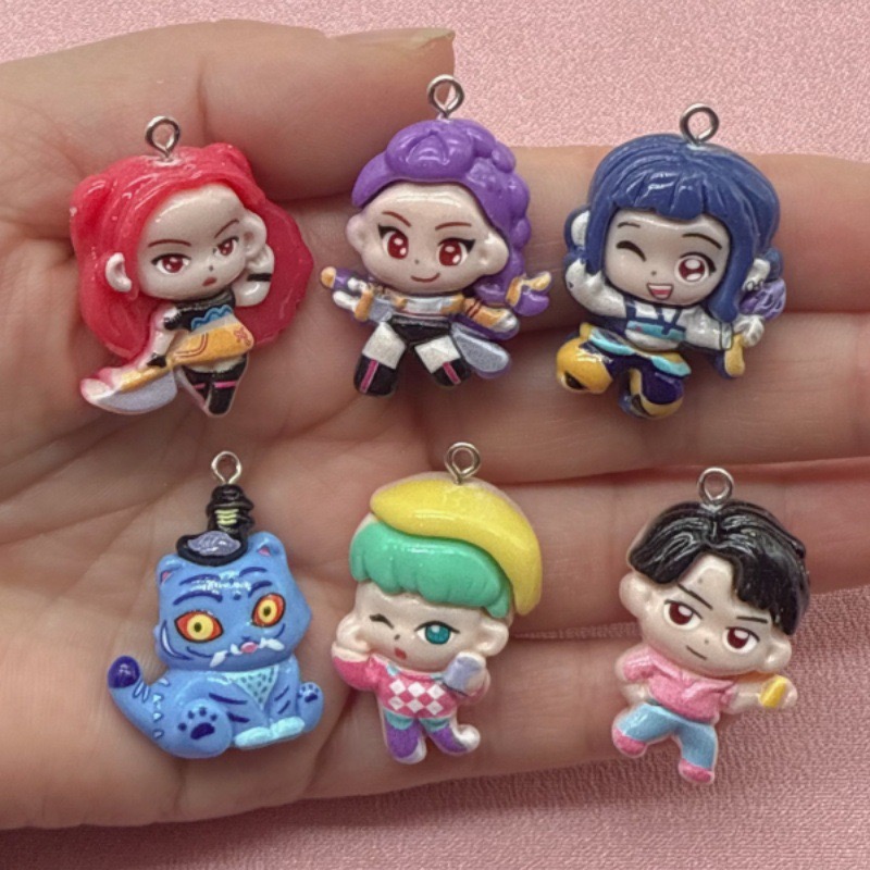 10pcs resin cartoon pendant, D - Event Party recension och pris