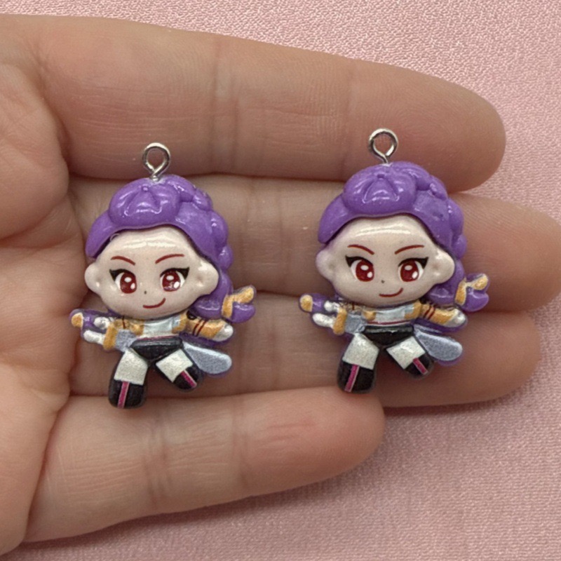 10pcs resin cartoon pendant, D - Event Party recension och pris