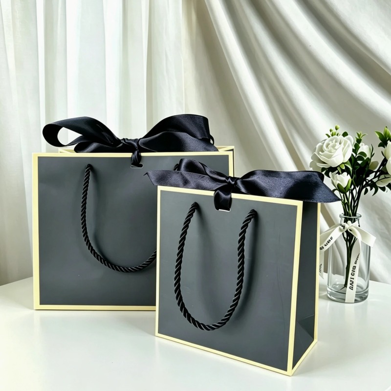 Black White Kraft Paper Gift B - Event Party Box recension och pris