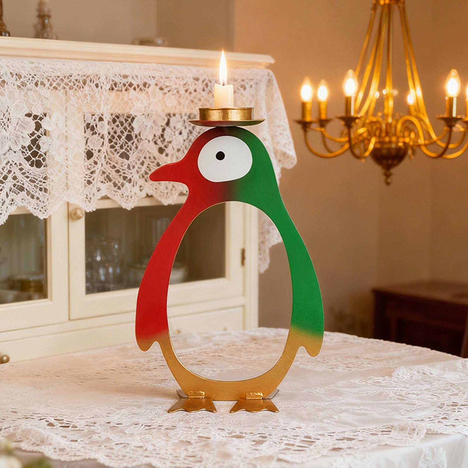 Tea Light Candle Holder Pengui - Centerpiece Stick recension och pris
