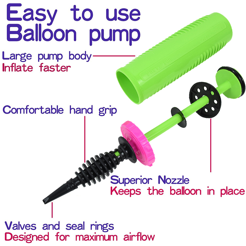 High quality Dual action Ballo - Balloon Pump Hand recension och pris