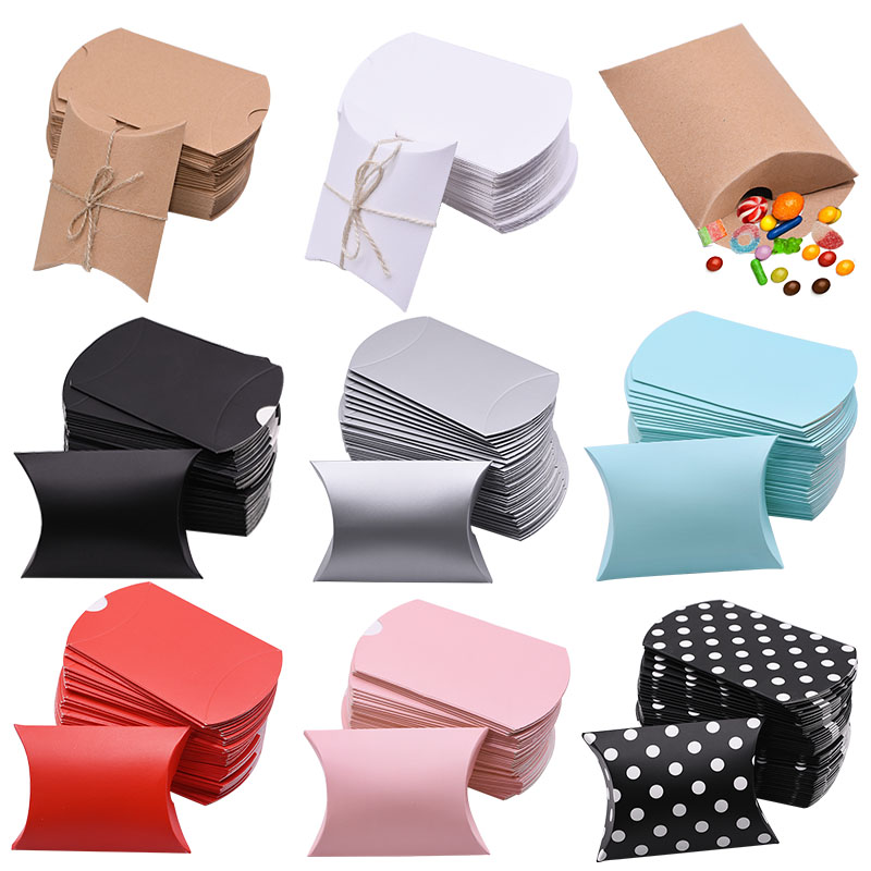 10/20/30Pcs Pillow Candy Box K - Cotton Candy Cone recension och pris