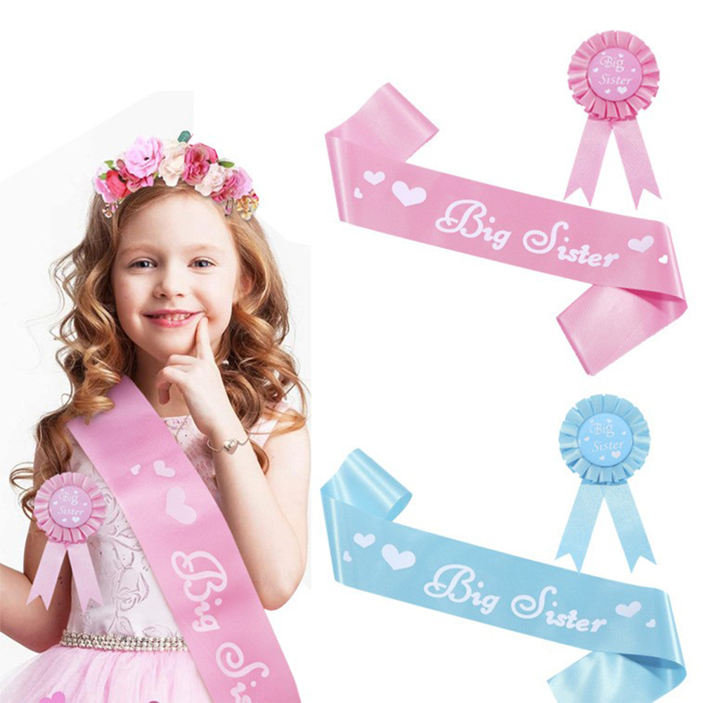 Pink Blue Baby Shower Glitter  - Birthday Sash Glitter recension och pris
