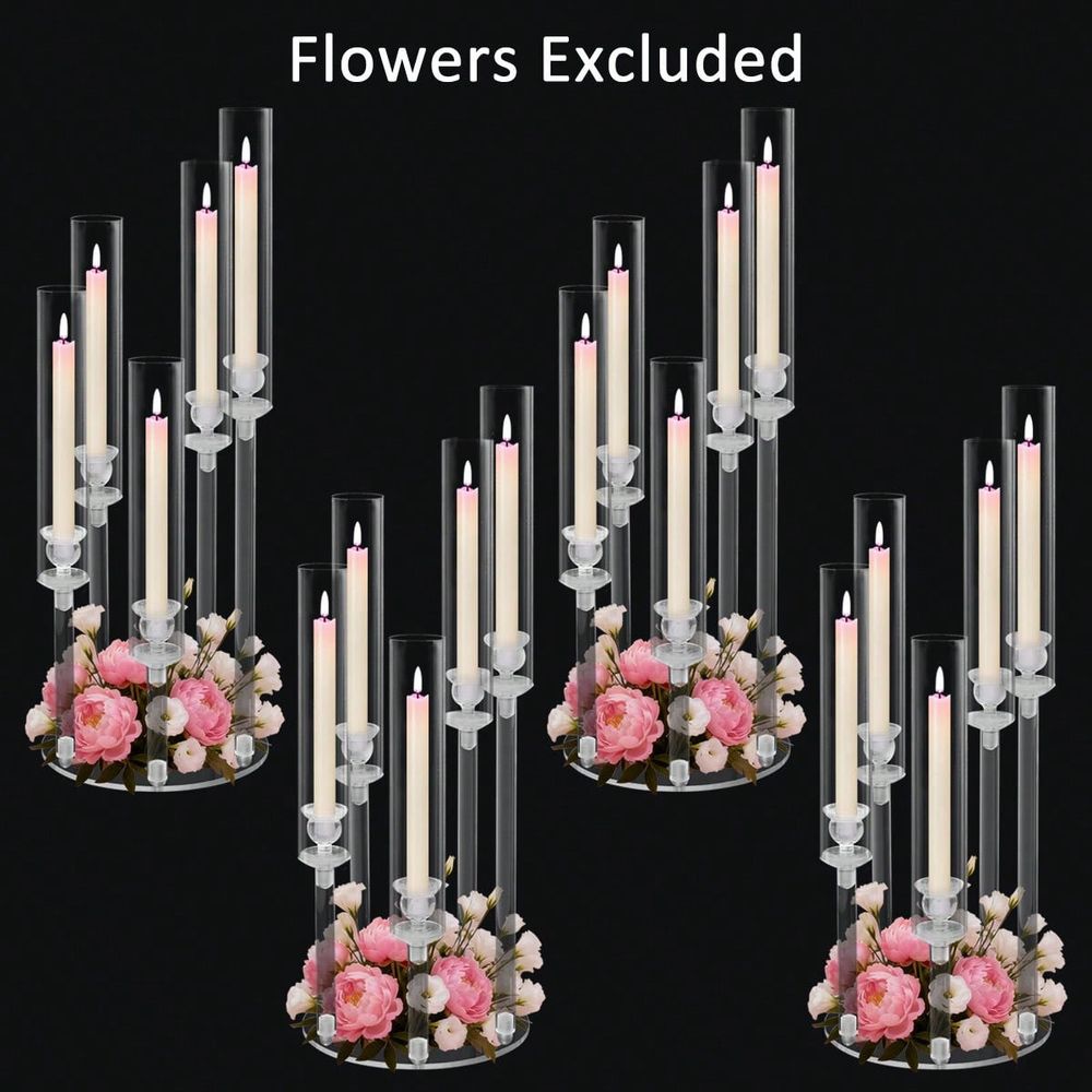 5 Arm Acrylic Candelabra For T - Centerpiece Stick recension och pris