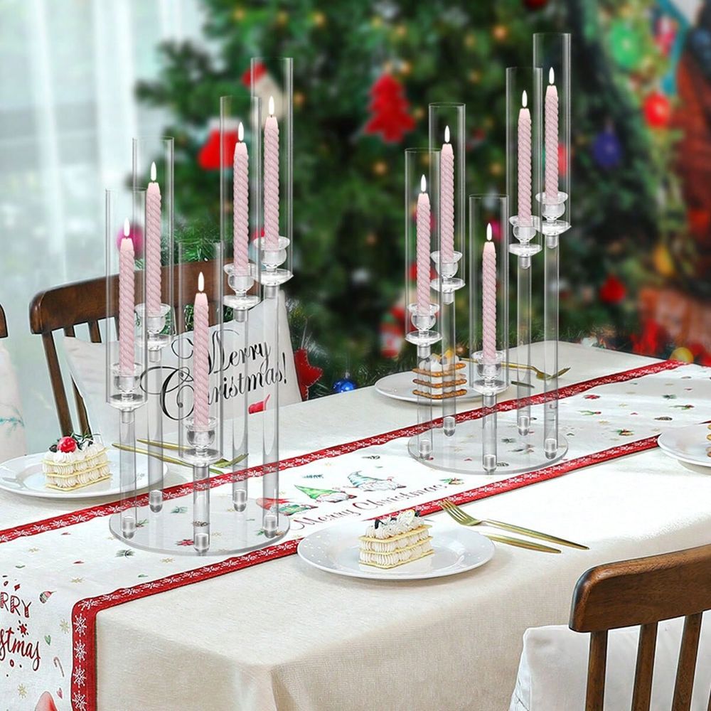 5 Arm Acrylic Candelabra For T - Centerpiece Stick recension och pris