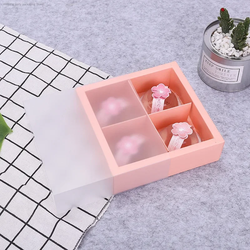 10Pcs Transparent Sweet Box Ch - Event Party Box recension och pris