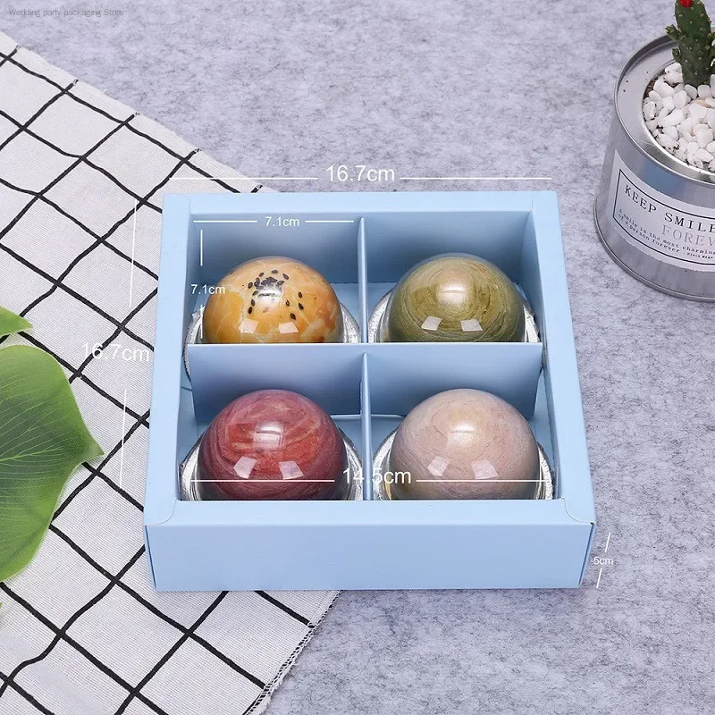 10Pcs Transparent Sweet Box Ch - Event Party Box recension och pris