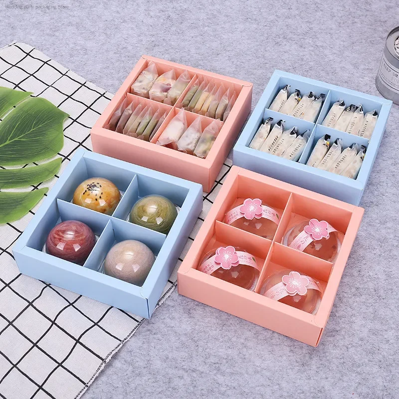 10Pcs Transparent Sweet Box Ch - Event Party Box recension och pris