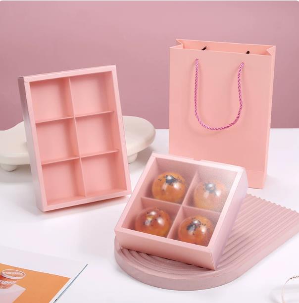 10Pcs Transparent Sweet Box Ch - Event Party Box recension och pris
