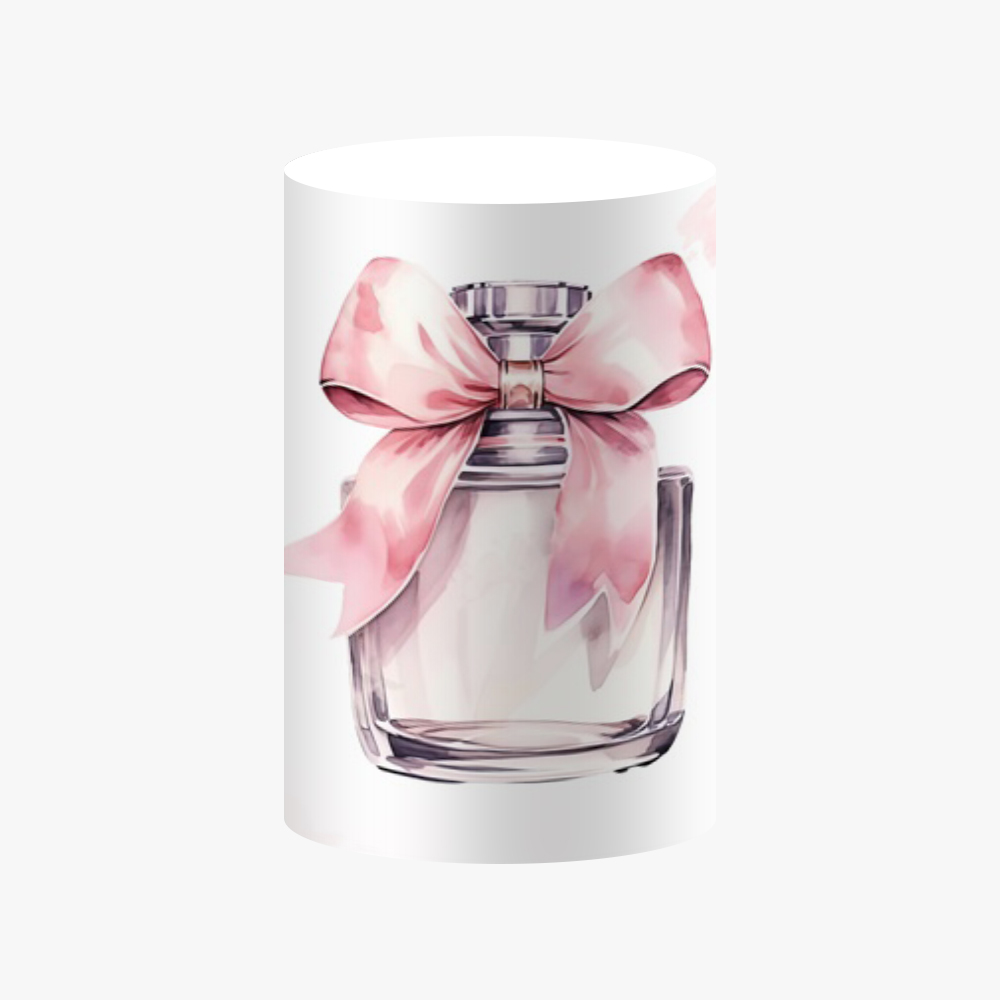 Pink Beauty Party Cylinder Bac - Dessert Table Backdrop recension och pris