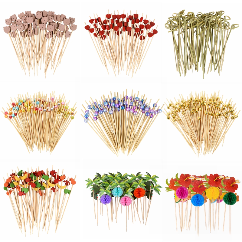 50/100pcs Cute Bear Heart Bead - Centerpiece Stick recension och pris