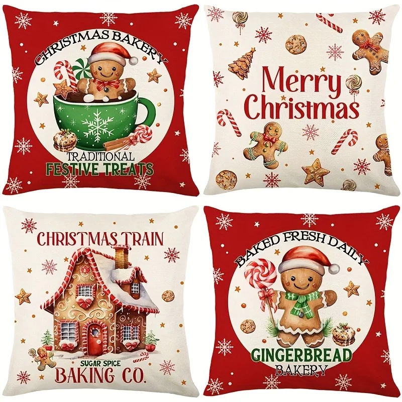 Christmas Decoration Pillowcas - Cotton Candy Cone recension och pris
