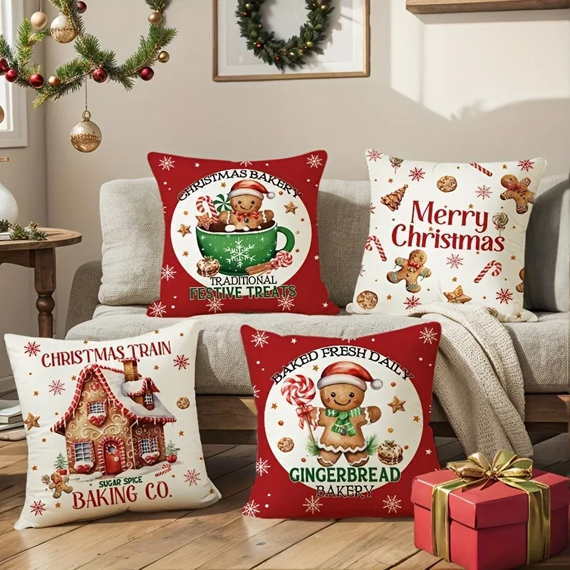 Christmas Decoration Pillowcas - Cotton Candy Cone recension och pris