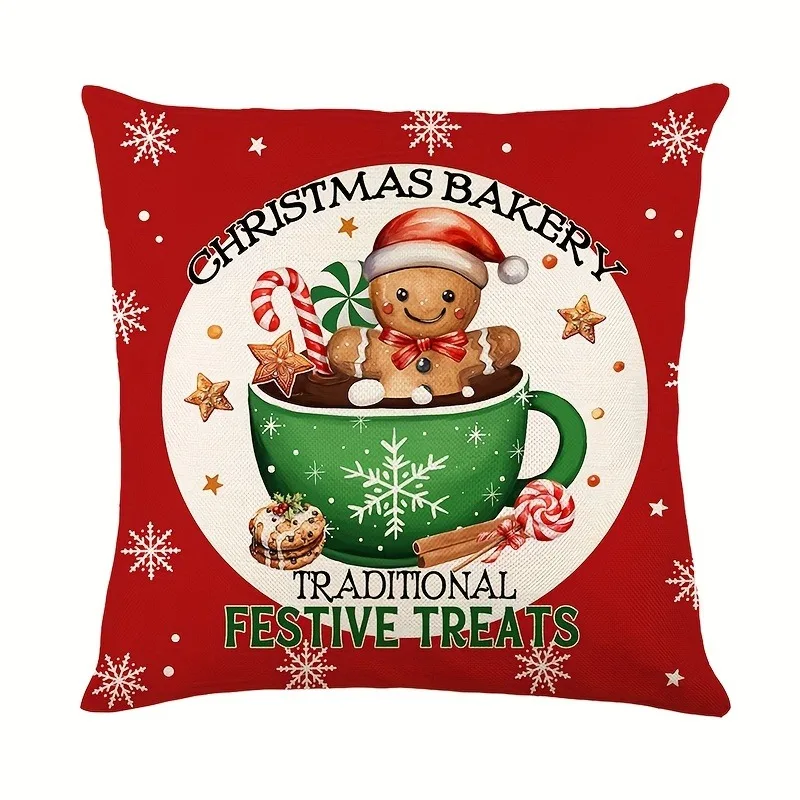 Christmas Decoration Pillowcas - Cotton Candy Cone recension och pris