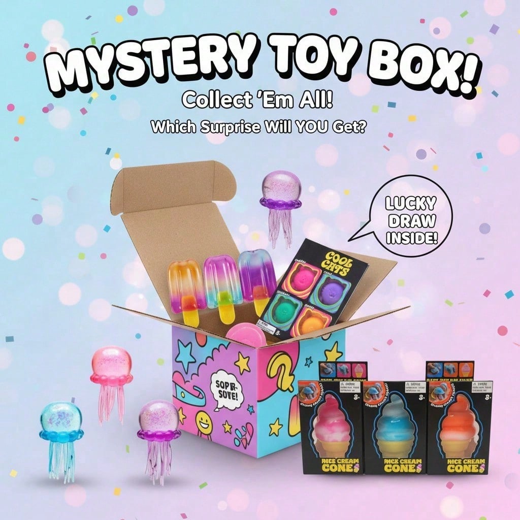 100+ Pieces Assorted Squishy F - Event Party recension och pris