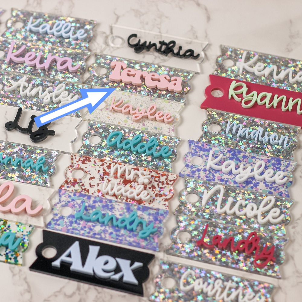 1PC Custom PMMA Cup Charm - Pe - Event Suppliers recension och pris