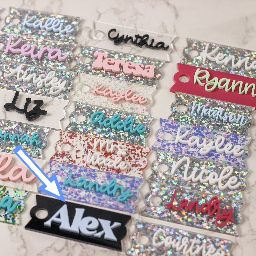 1PC Custom PMMA Cup Charm - Pe - Event Suppliers recension och pris