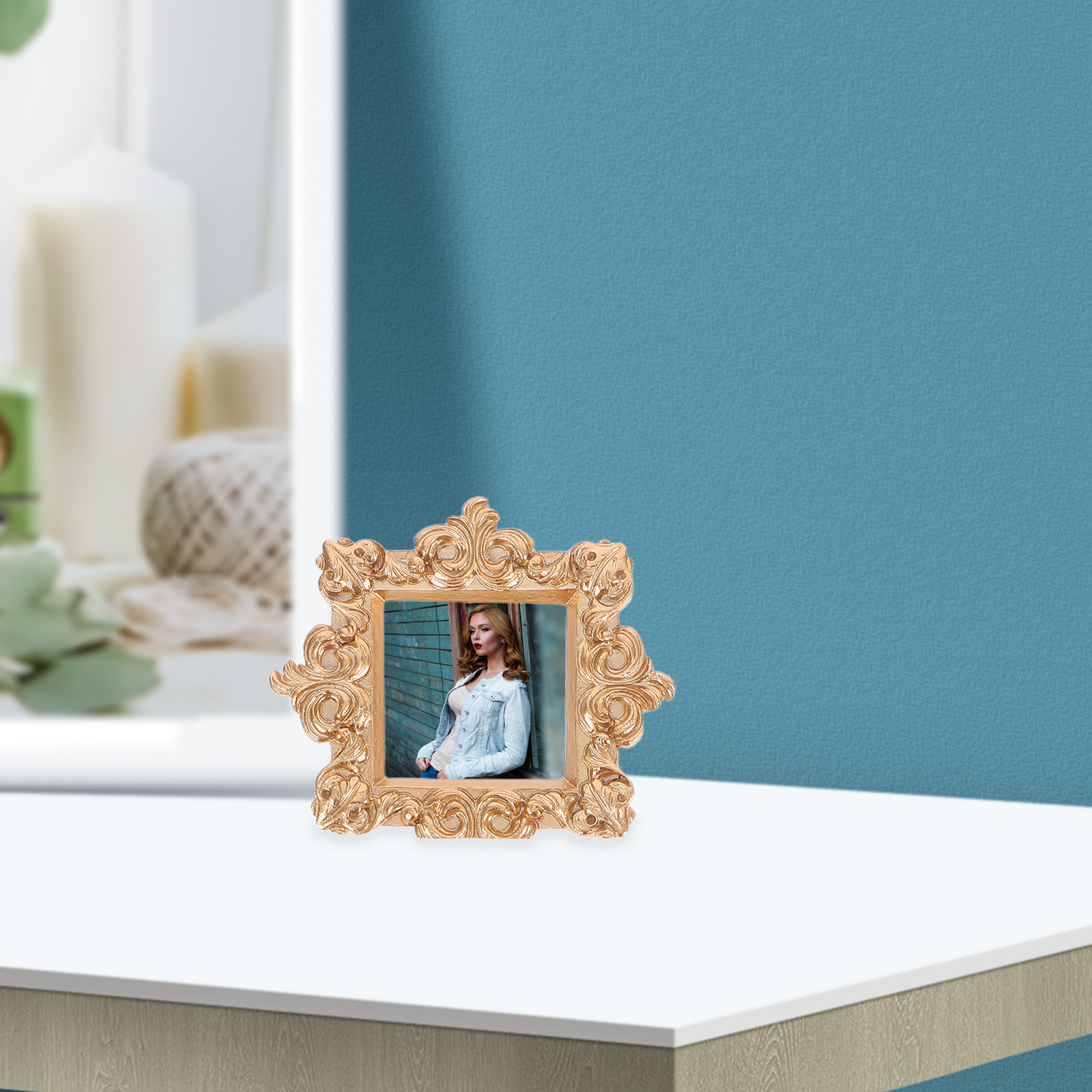4Pcs Mini Vintage Resin Pictur - Photo Booth Frame recension och pris