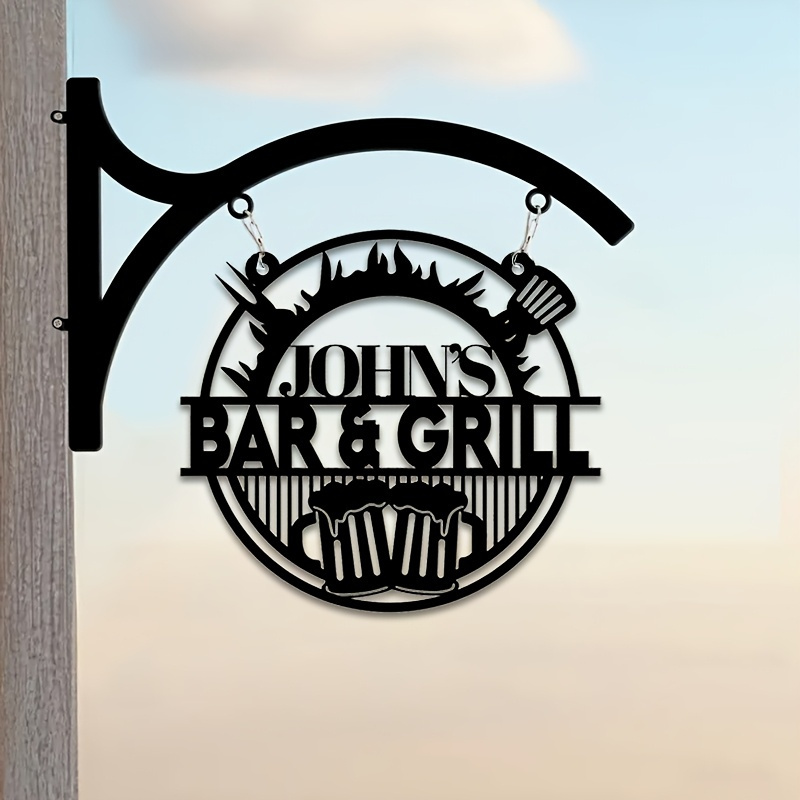 Customizable Wrought Iron Sign - Eve Party recension och pris