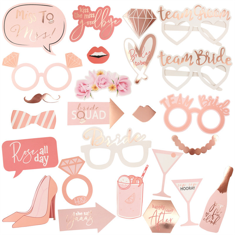 Bride To Be Photo Booth Props  - Photo Booth Frame recension och pris