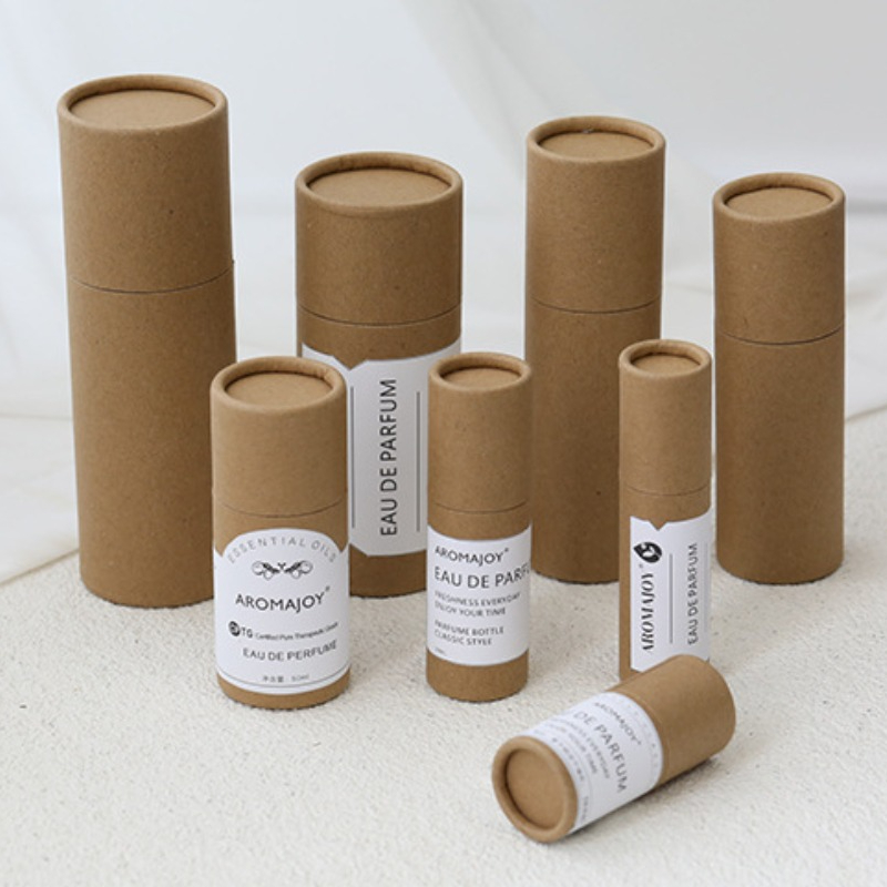 Thick Round Cowhide Paper Tube - Event Party Box recension och pris