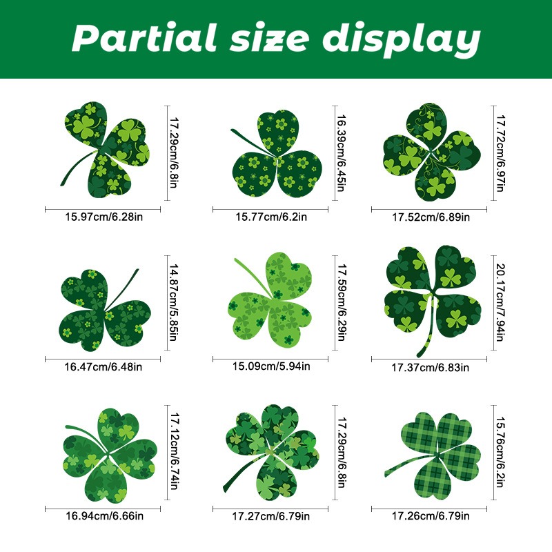 Irish St Patrick s Day Clover  - Party Event Supply Store recension och pris
